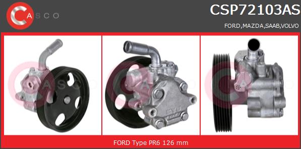 Pompa wspomagania CASCO CSP72103AS