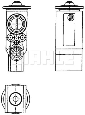 Zawór rozprężny klimatyzacji MAHLE AVE 90 000P