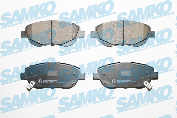Klocki hamulcowe SAMKO 5SP1566