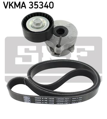 Zestaw paska osprzętu SKF VKMA 35340