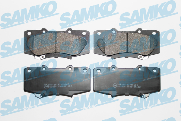 Klocki hamulcowe SAMKO 5SP1682