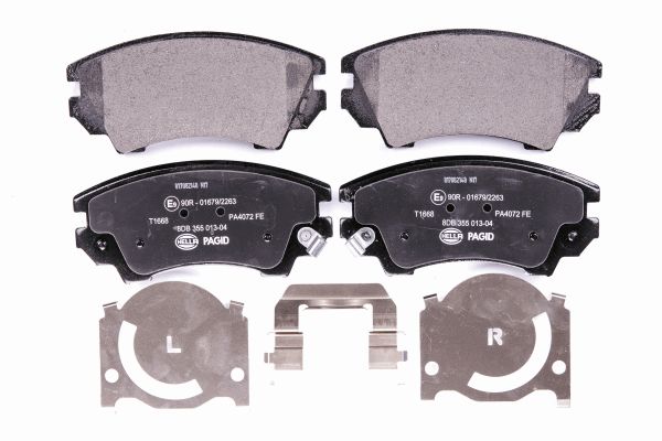 Klocki hamulcowe HELLA 8DB 355 013-041