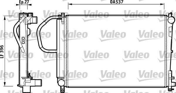 Chłodnica VALEO 732883