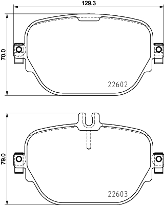 Klocki hamulcowe HELLA 8DB 355 031-711