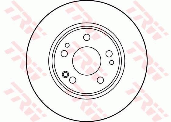 Tarcza hamulcowa TRW DF1585