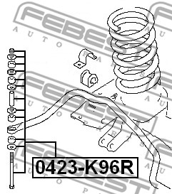 Łącznik stabilizatora FEBEST 0423-K96R