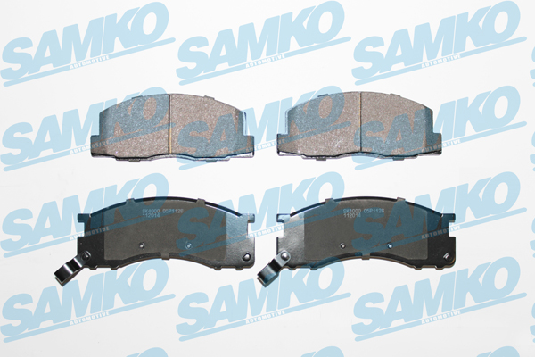 Klocki hamulcowe SAMKO 5SP1126
