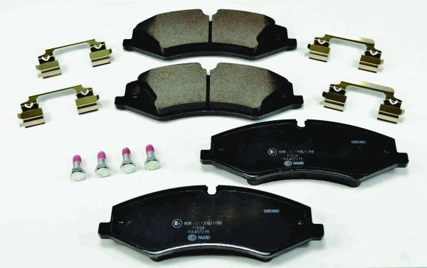 Klocki hamulcowe HELLA PAGID 8DB 355 015-081