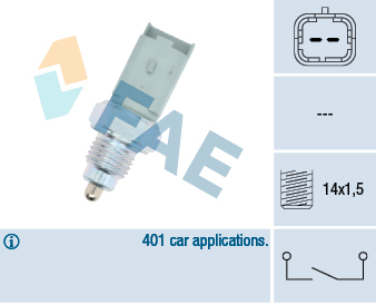 Włącznik świateł cofania FAE 40491