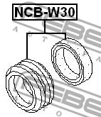 Łożysko centralne wału napędowego FEBEST NCB-W30