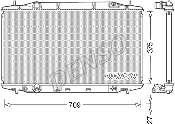 Chłodnica DENSO DRM40041