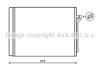 Skraplacz klimatyzacji AVA QUALITY COOLING BW5409D
