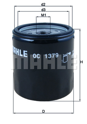 Filtr oleju MAHLE OC 1379