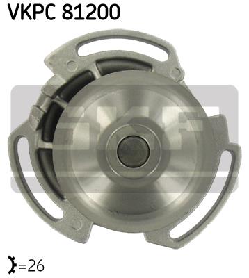 Pompa wody SKF VKPC 81200