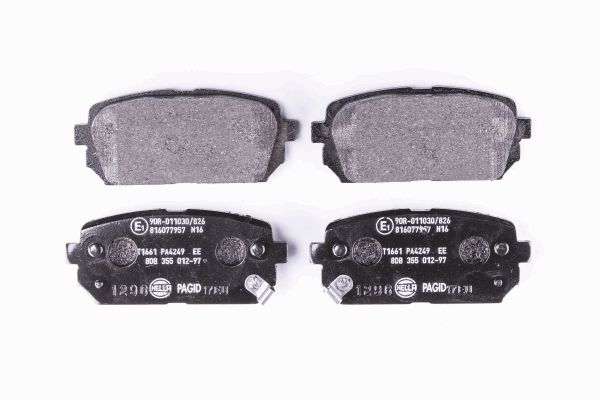 Klocki hamulcowe HELLA 8DB 355 012-971