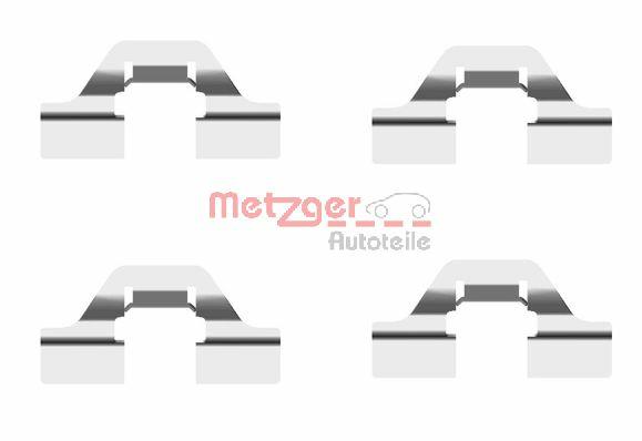 Zestaw akcesoriów montażowych  klocków hamulcowych METZGER 109-1684