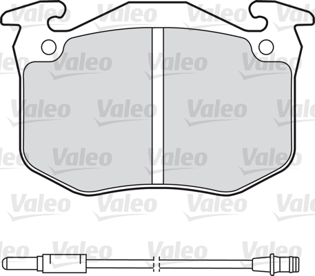 Klocki hamulcowe VALEO 540307