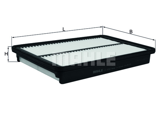 Filtr powietrza KNECHT LX 3760