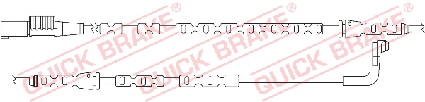 Czujnik zużycia klocków QUICK BRAKE WS 0286 A