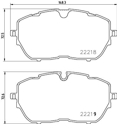 Klocki hamulcowe HELLA 8DB 355 024-731