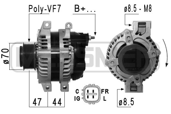 Alternator ERA 210844A