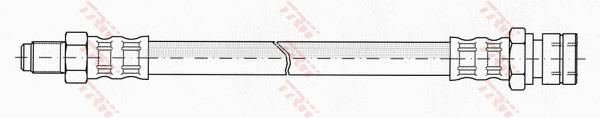 Przewód hamulcowy elastyczny TRW PHB123