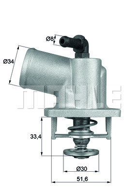 Termostat BEHR TI 55 92D