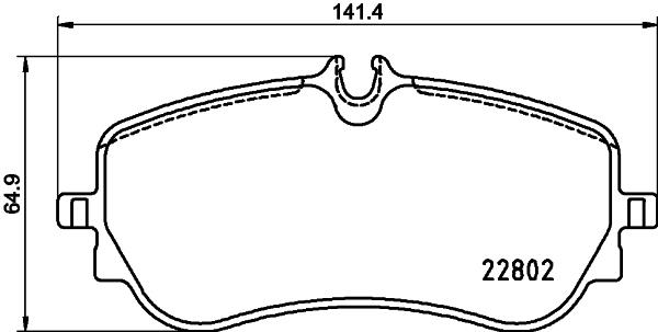 Klocki hamulcowe BREMBO P 85 172