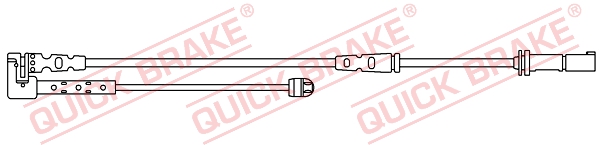 Czujnik zużycia klocków QUICK BRAKE WS 0362 A