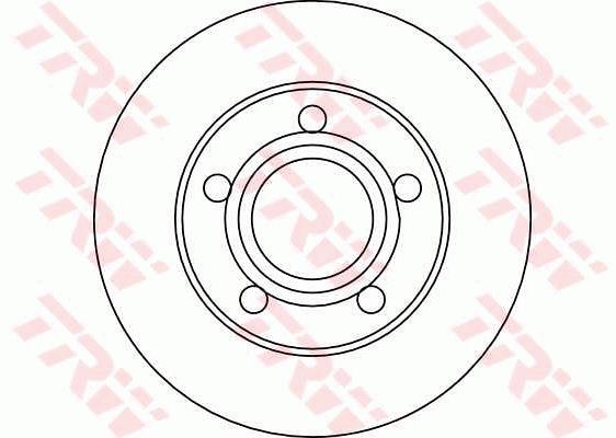 Tarcza hamulcowa TRW DF4038
