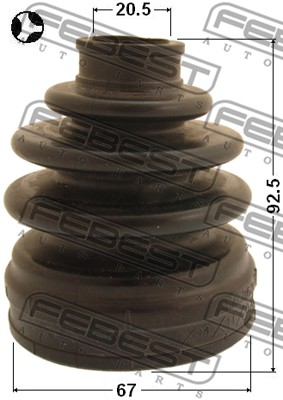 Osłona przegubu FEBEST 0415-CY2AT