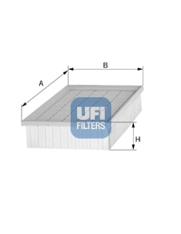 Filtr powietrza UFI 30.989.00