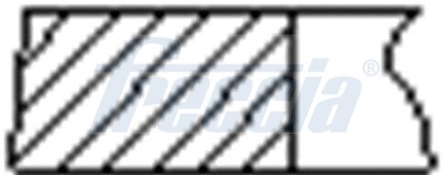 Pierścienie tłokowe FRECCIA FR10-140200