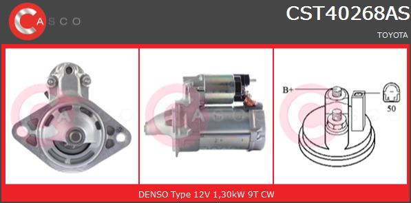 Rozrusznik CASCO CST40268AS