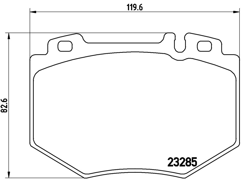 Klocki hamulcowe BREMBO P 50 048