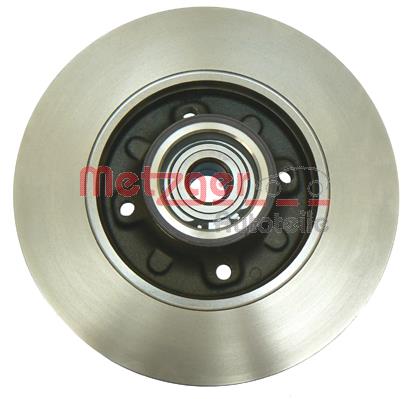 Tarcza hamulcowa METZGER 6110723