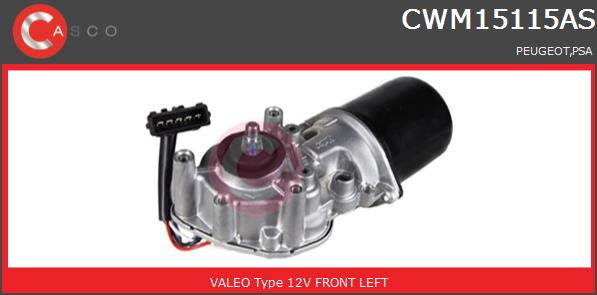 Silnik wycieraczek CASCO CWM15115AS
