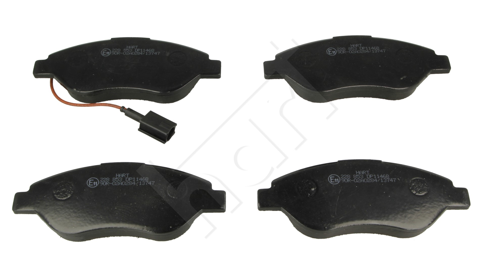 Klocki hamulcowe HART 228 853