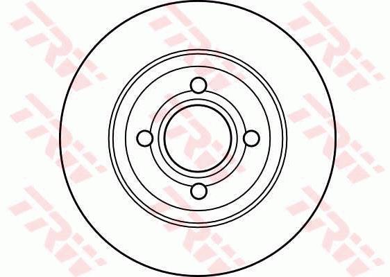 Tarcza hamulcowa TRW DF2597