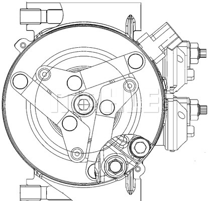 Kompresor klimatyzacji MAHLE ACP 1366 000P
