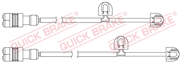 Czujnik zużycia klocków QUICK BRAKE WS 0334 A