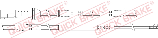 Czujnik zużycia klocków QUICK BRAKE WS 0288 A