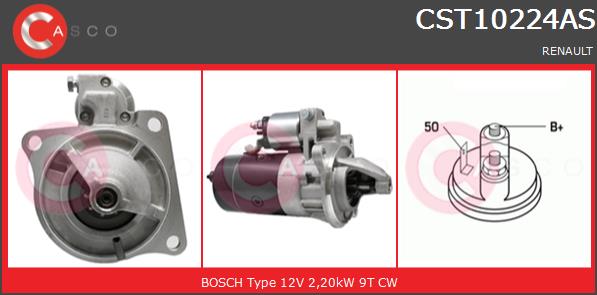 Rozrusznik CASCO CST10224AS