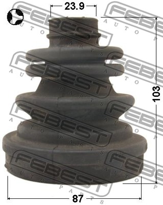 Zestaw osłon FEBEST 1015-J200T