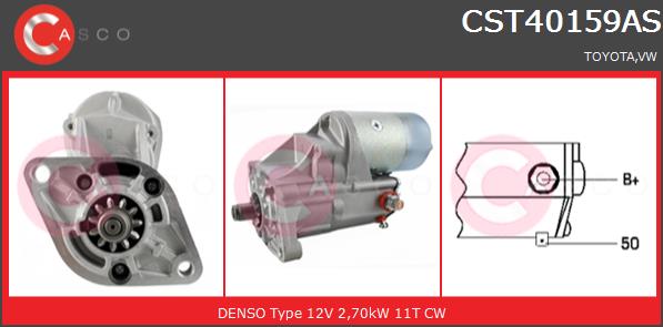 Rozrusznik CASCO CST40159AS