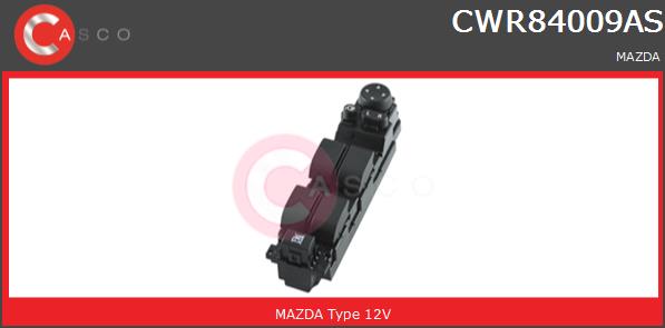 Przełącznik podnośnika szyby CASCO CWR84009AS