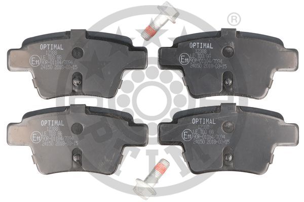 Klocki hamulcowe OPTIMAL BP-12388