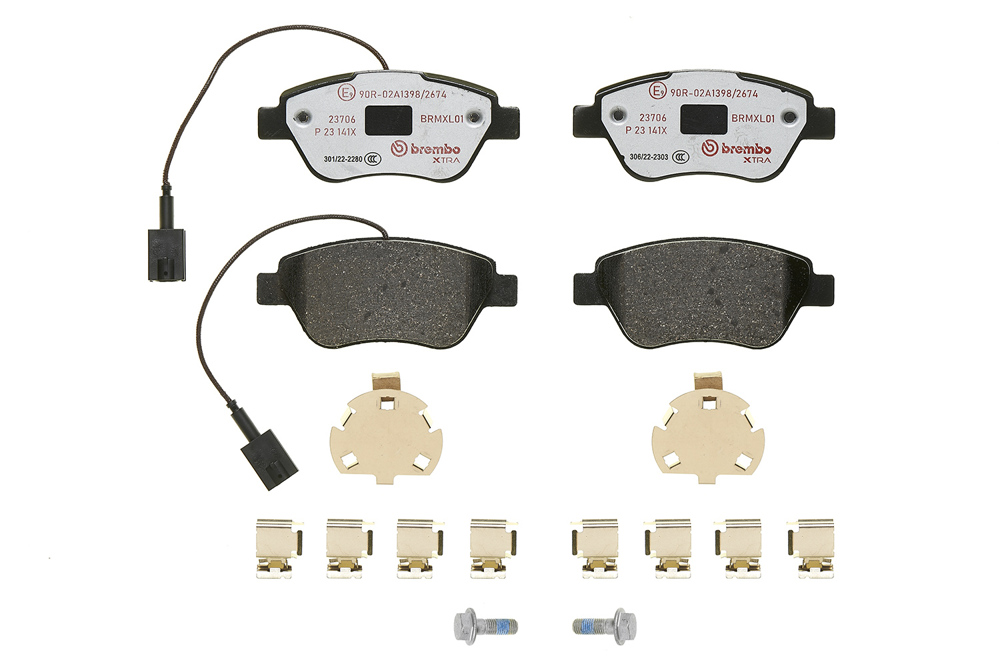 Klocki hamulcowe BREMBO P 23 141X