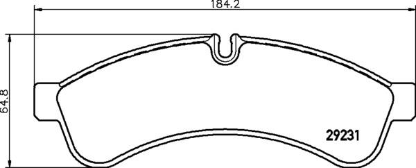 Klocki hamulcowe BREMBO P A6 030