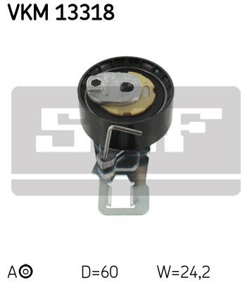 Rolka napinacza paska rozrządu SKF VKM 13318